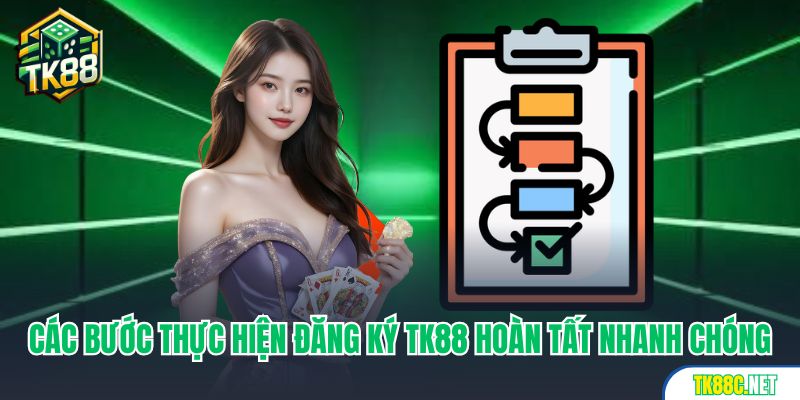 Các bước thực hiện đăng ký TK88 hoàn tất nhanh chóng